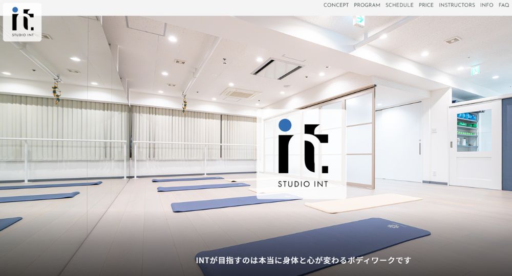 心斎橋のピラティススタジオ_ピラティス_ヨガ STUDIO INT